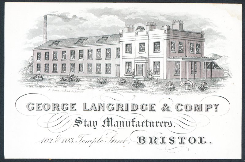 George Langridge & Company, korsetfabrikanten door English School