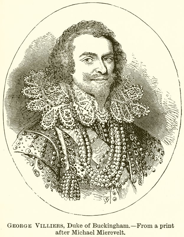 George Villiers, Hertog van Buckingham door English School