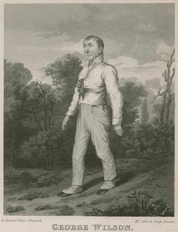 George Wilson, de beroemde voetganger van Blackheath door English School