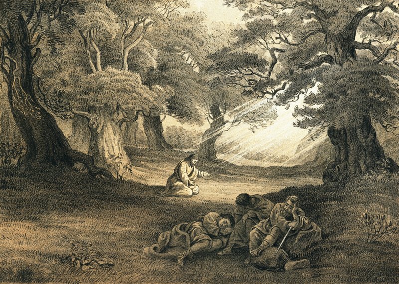 Gethsemane door English School