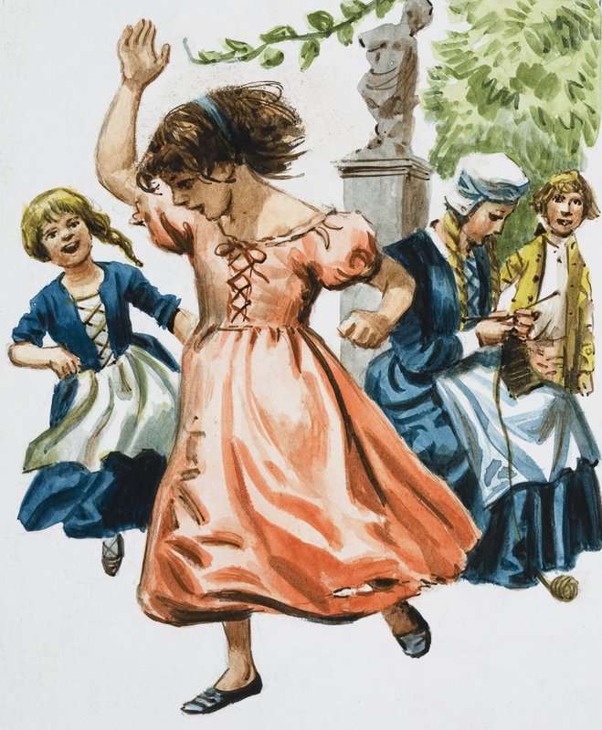 Meisjes Dansen door English School