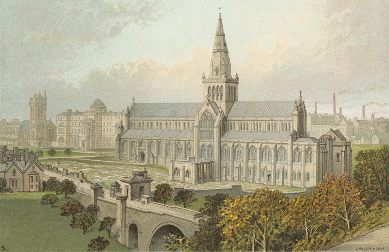 Kathedraal van Glasgow door English School
