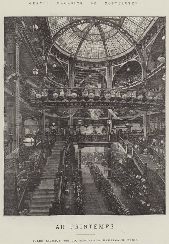 Grands Magasins de Nouveautés au Printemps door English School