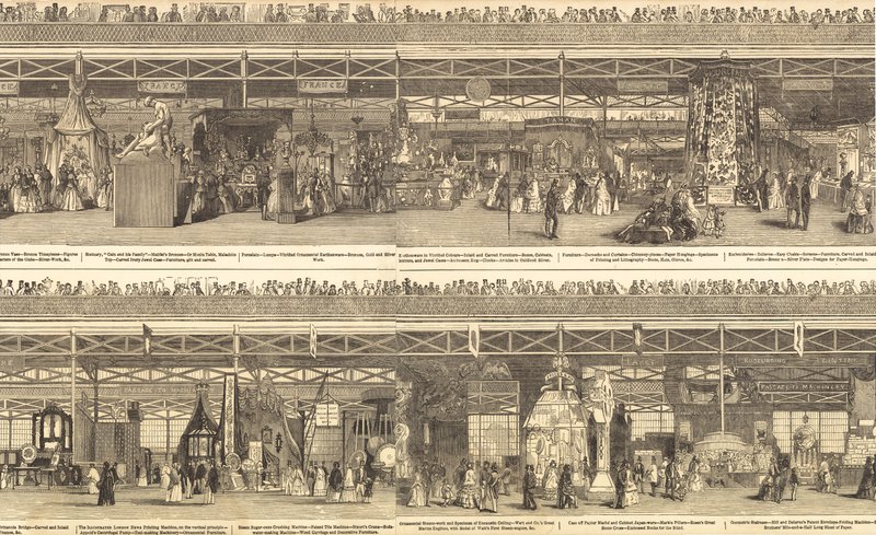 Grote Tentoonstelling 1851 door English School