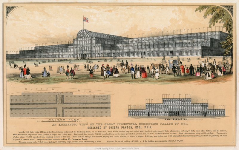 Grote Tentoonstelling, 1851 door English School