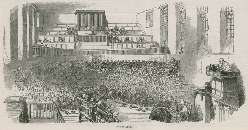 Greenwich Royal Hospital Schools; De kapel door English School
