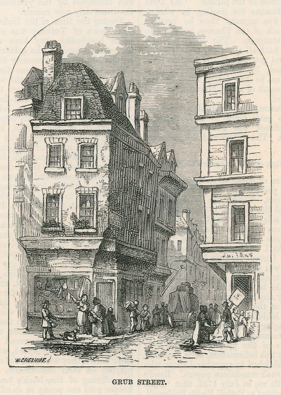 Grub Street, Londen door English School