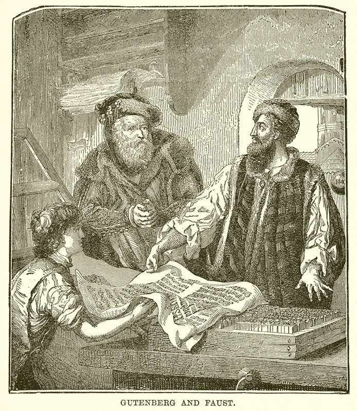 Gutenberg en Faust door English School
