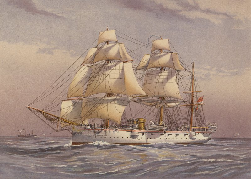 HMS Calliope, 3e klasse kruiser door English School