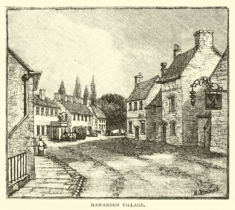 Hawarden Dorp door English School