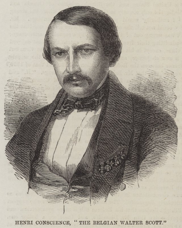 Henri Conscience, "De Belgische Walter Scott" door English School