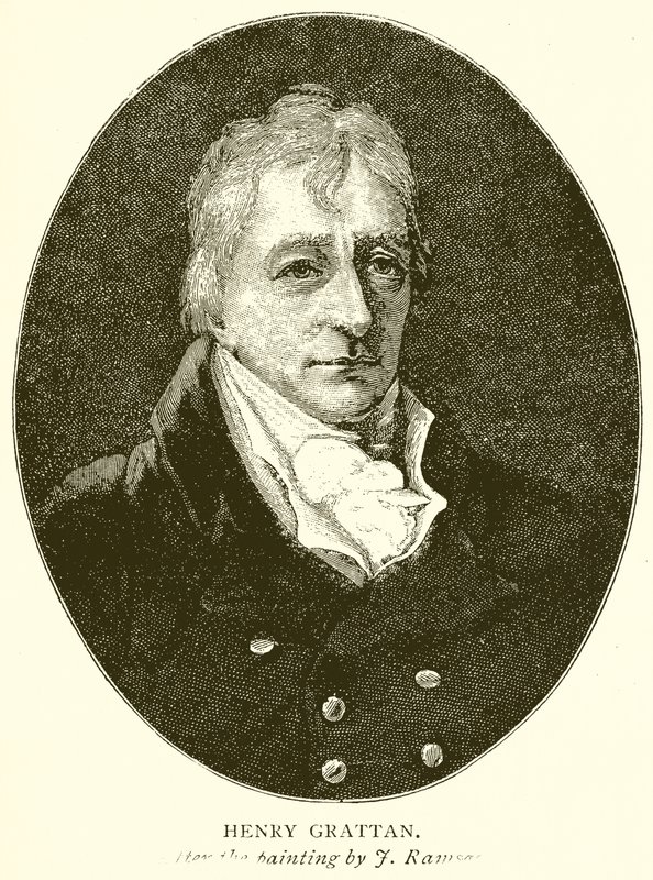 Henry Grattan door English School