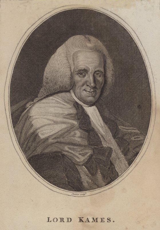 Henry Home, Lord Kames, Schotse advocaat, rechter, filosoof en rechtsgeleerde door English School