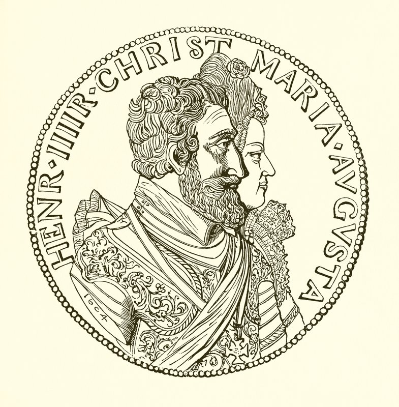 Hendrik IV van Frankrijk door English School