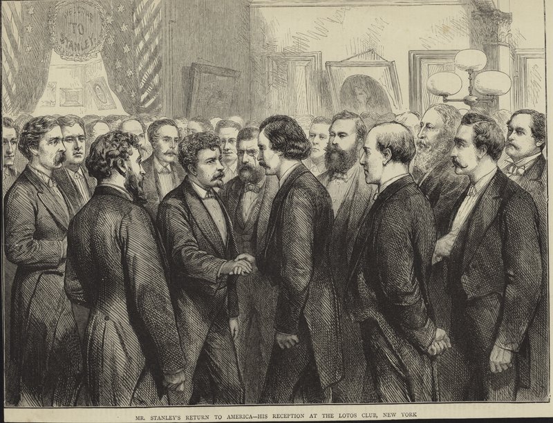 Henry Morton Stanleys terugkeer naar Amerika door English School