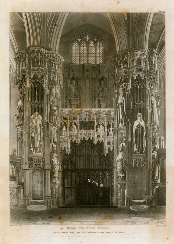 Kapel van Hendrik de Vijfde, Westminster Abbey door English School