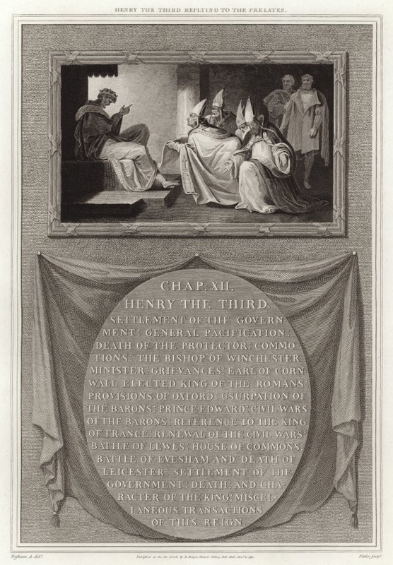 Hendrik de Derde antwoordt de Prelaten door English School