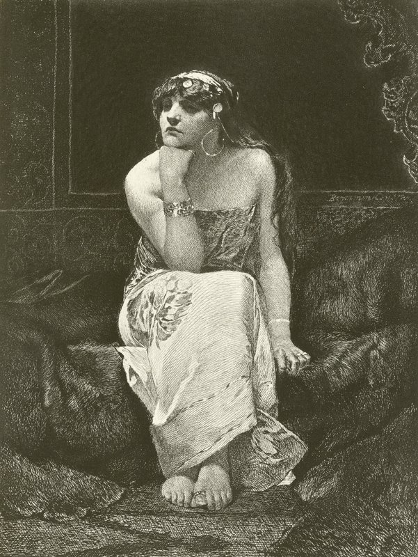 Herodias (gravure) door English School