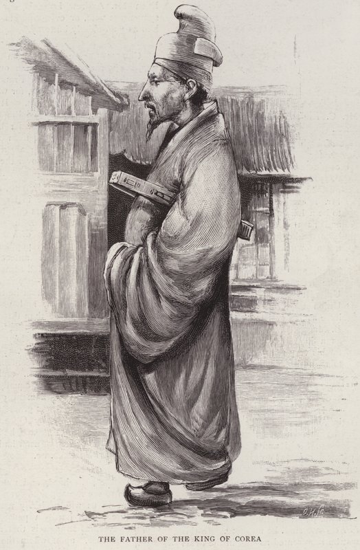 Heungseon Daewongun, vader van koning Gojong van Korea door English School