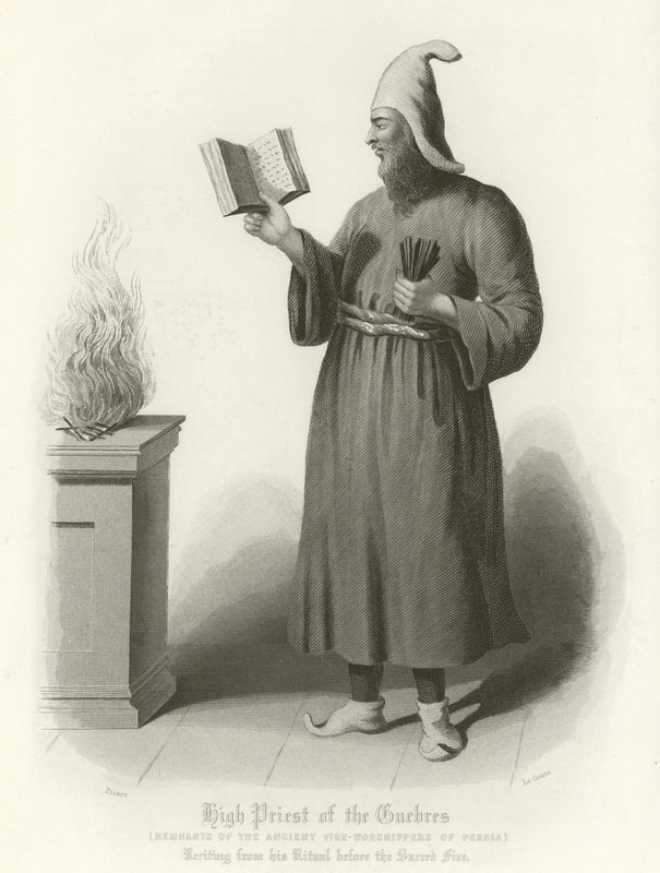 Hogepriester van de Guebres door English School