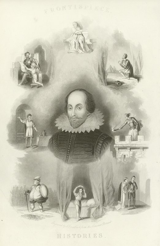 Geschiedenissen van William Shakespeare door English School