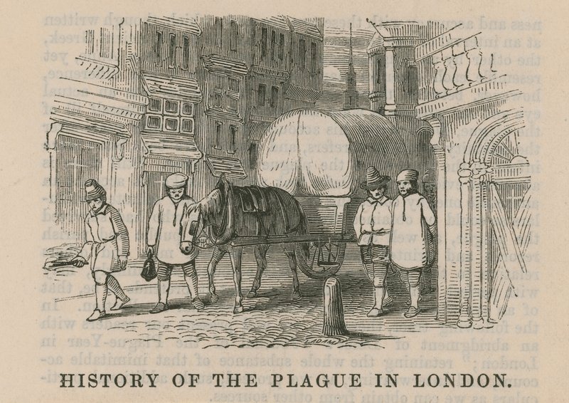 Geschiedenis van de pest in Londen door English School