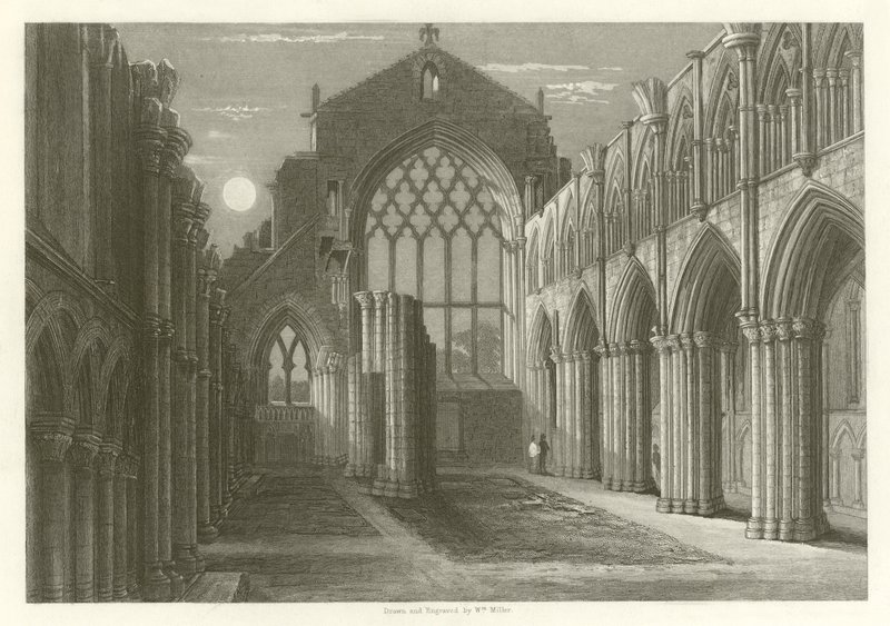 Holyrood Kapel door English School