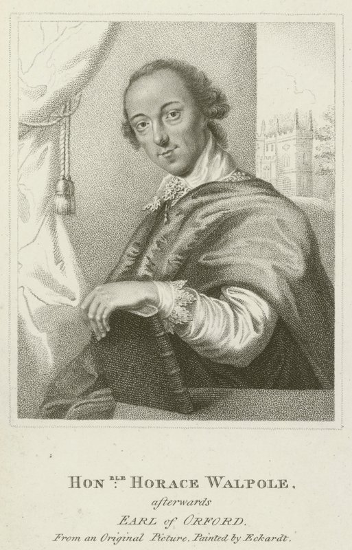 Eerwaarde Horace Walpole, later Graaf van Orford door English School