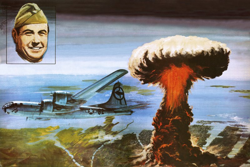 De verschrikking van Hiroshima door English School