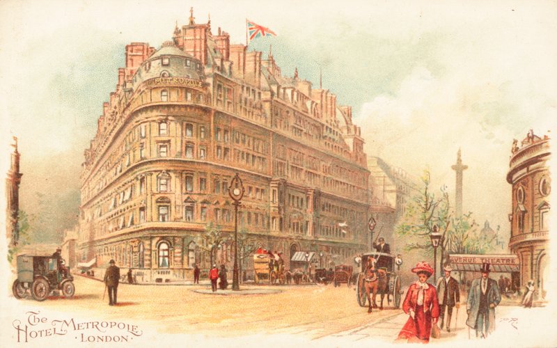 Hotel Metropole op Whitehall Place door English School