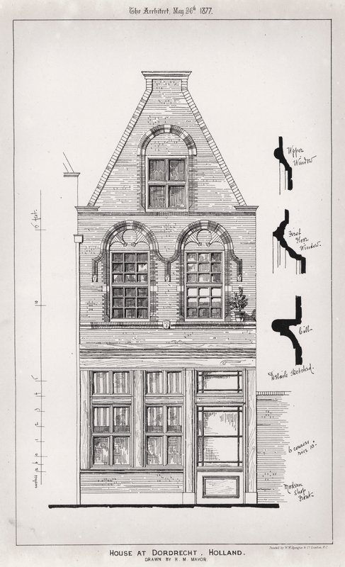 Huis in Dordrecht, Nederland door English School