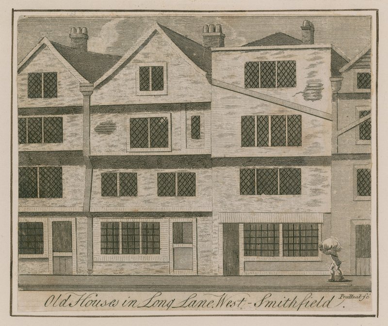 Huis in Long Lane, West Smithfield door English School