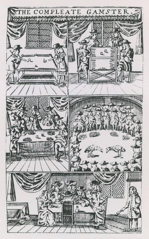 Illustraties uit The Compleat Gamster door English School