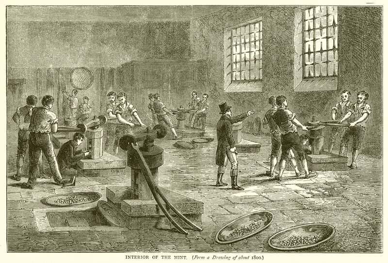 Interieur van de Munt door English School