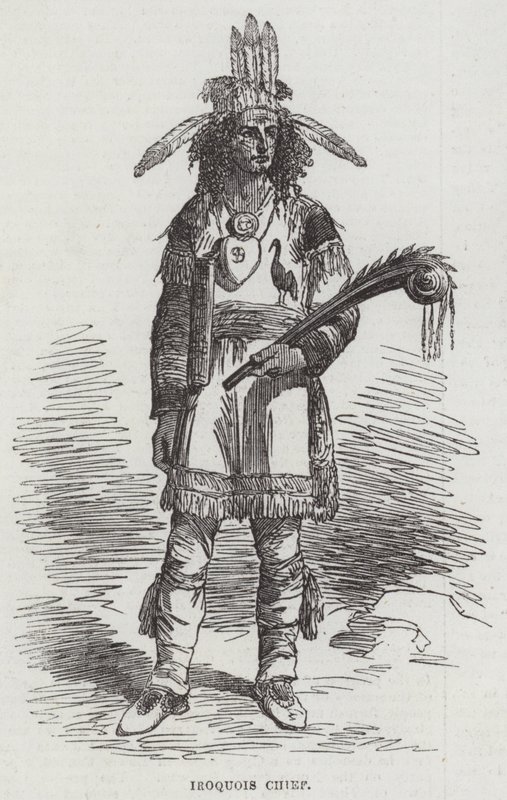 Iroquois-opperhoofd door English School