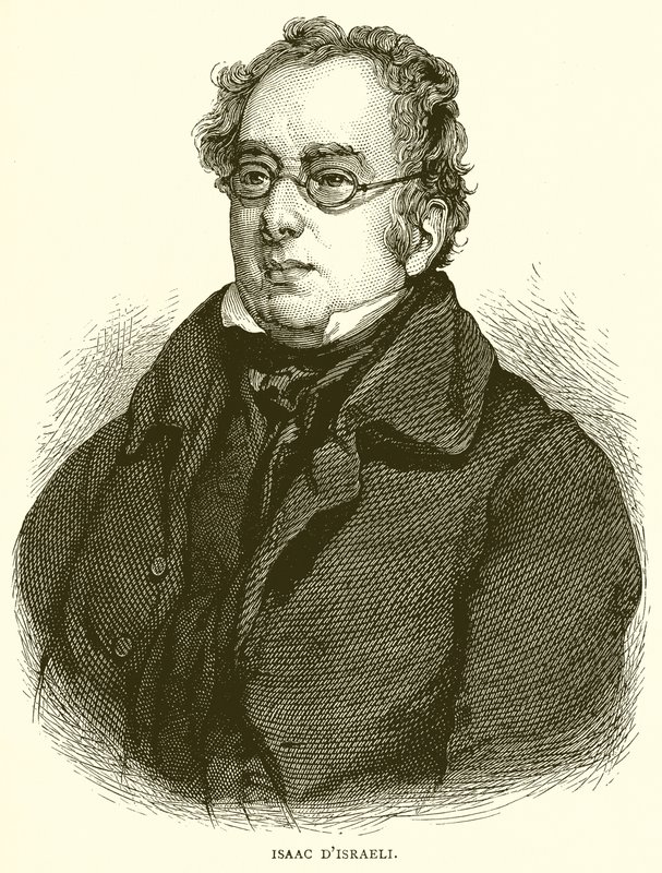 Isaac Disraeli door English School