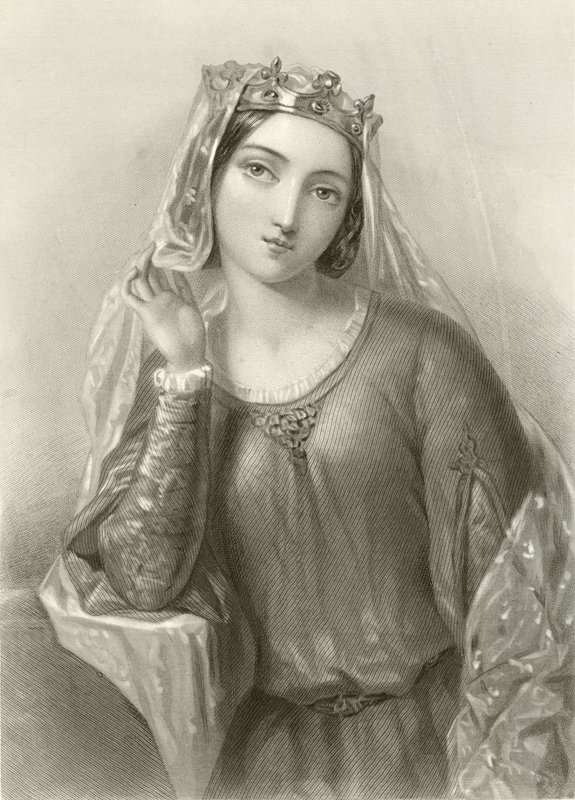 Isabella van Angoulême, koningin van koning Jan door English School