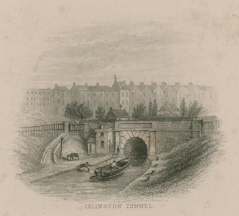 Islington Tunnel, Regents Park, Londen door English School