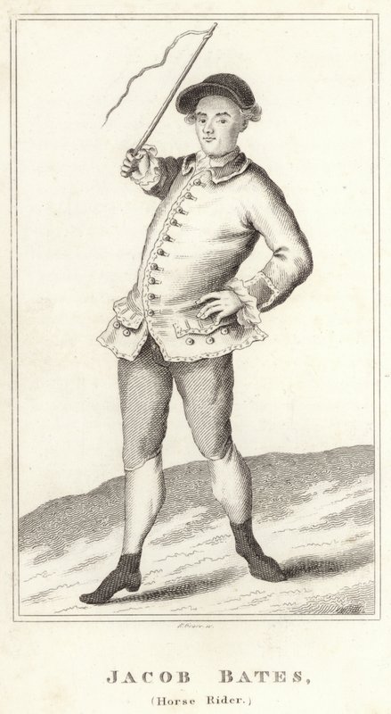 Jacob Bates, paardrijder door English School