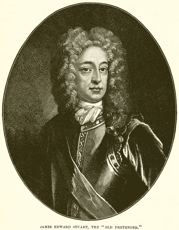 James Edward Stuart, de oude pretendent door English School