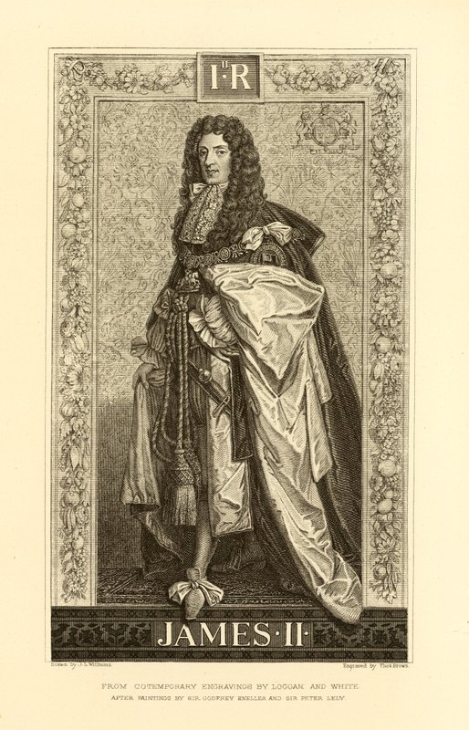 James II door English School