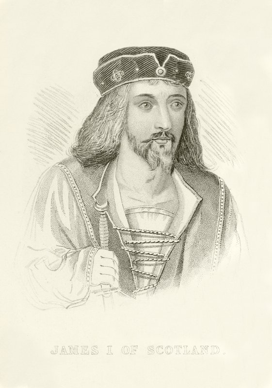 James I van Schotland door English School