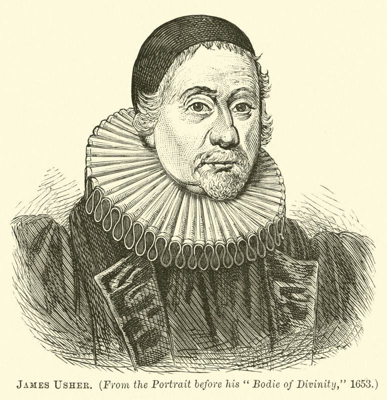 James Usher door English School