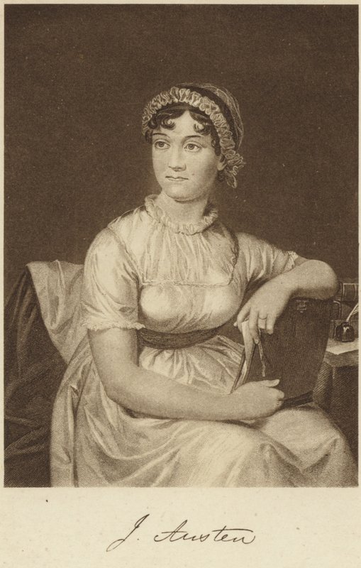 Jane Austen door English School