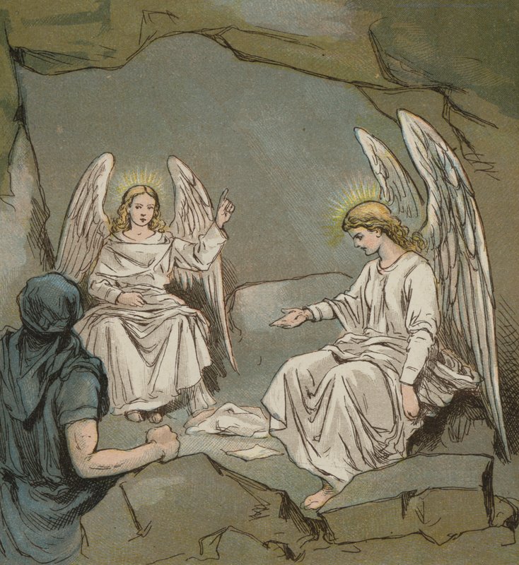Het lege graf van Jezus Christus door English School