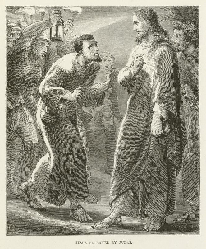 Jezus verraden door Judas door English School