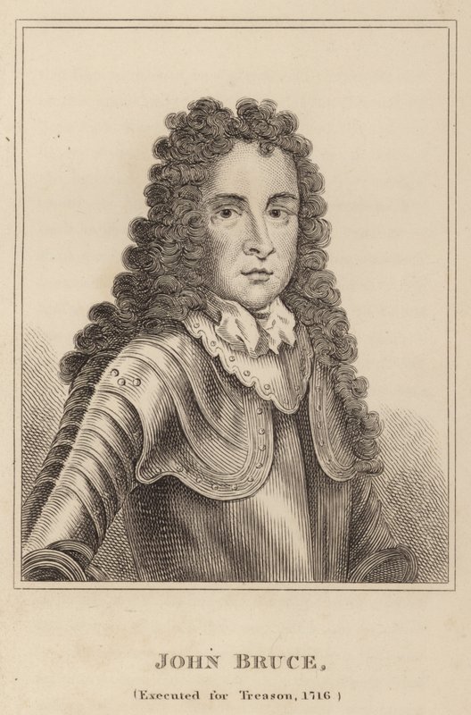 John Bruce, Geëxecuteerd voor Verraad, 1716 door English School