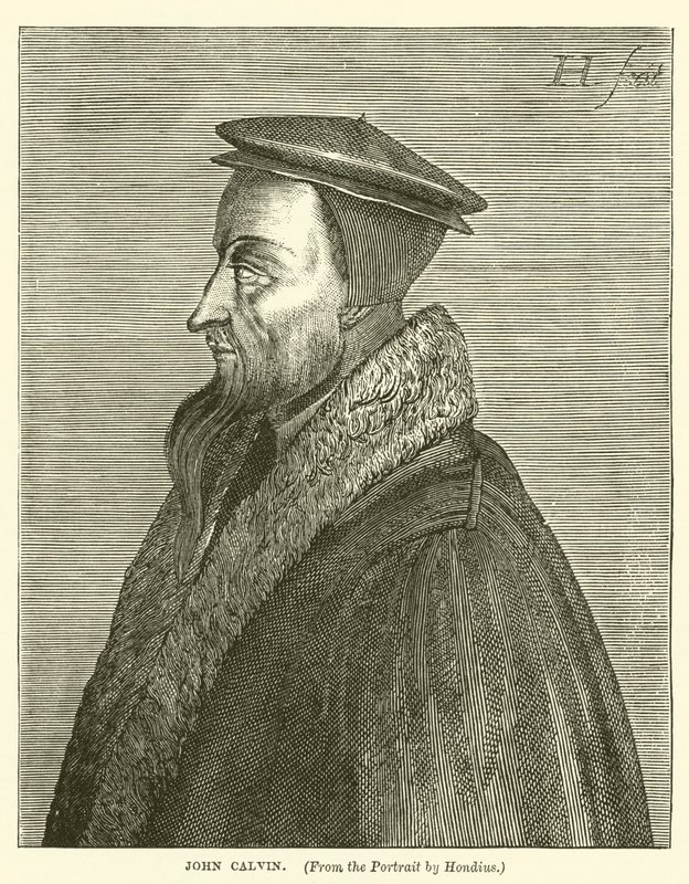 Johannes Calvijn door English School