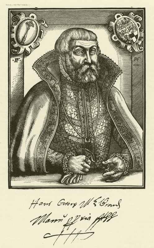 John George, Keurvorst van Brandenburg door English School