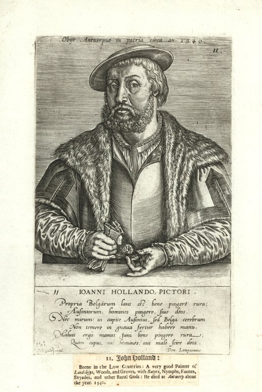 John Holland door English School